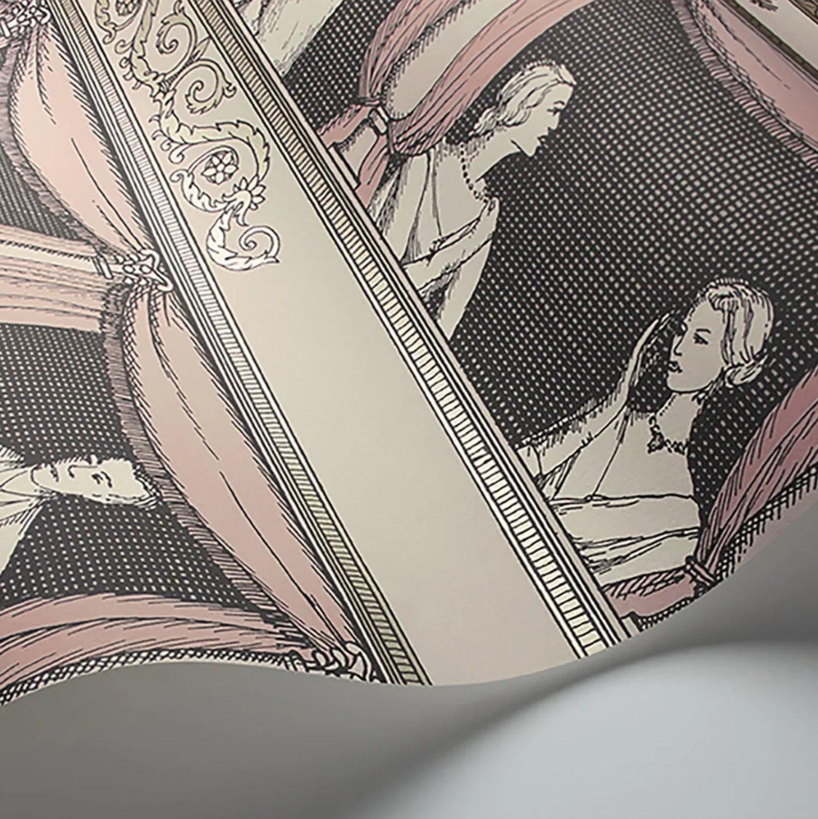 Carta da Parati "Teatro rosa" Fornasetti | COLE & SON - Image 2