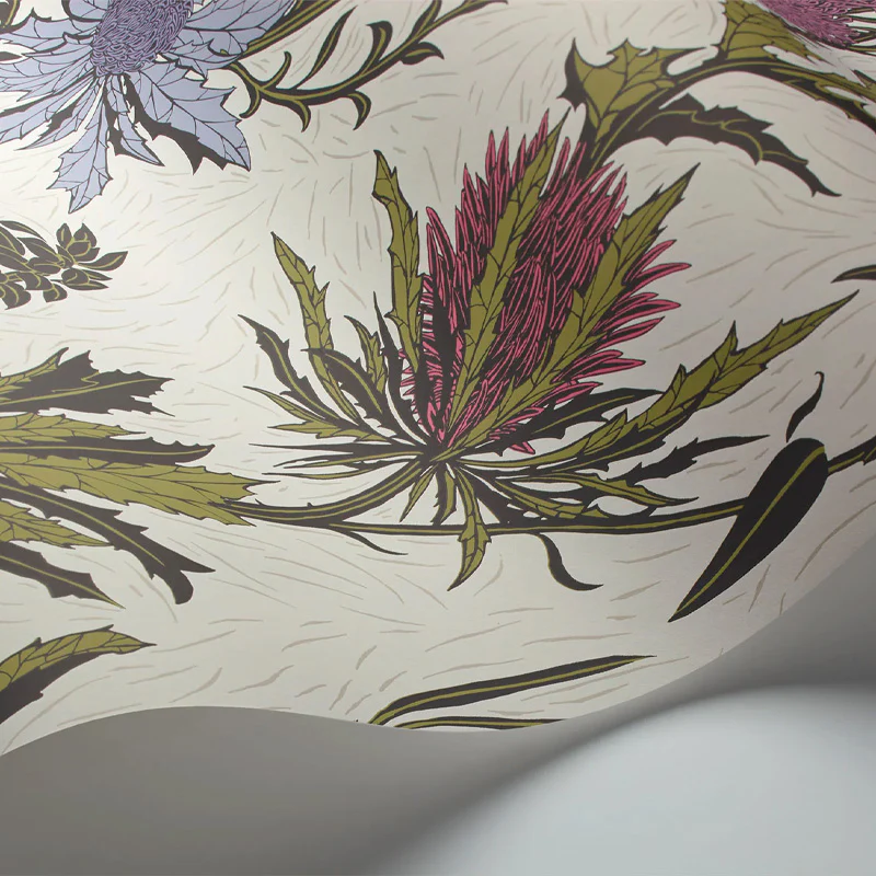 Carta da Parati "THISTLE VIOLA" Botanical | COLE & SON - Image 2