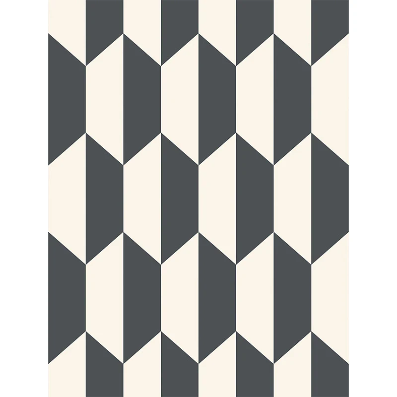 Carta da Parati “TILE Black and White” | COLE & SON