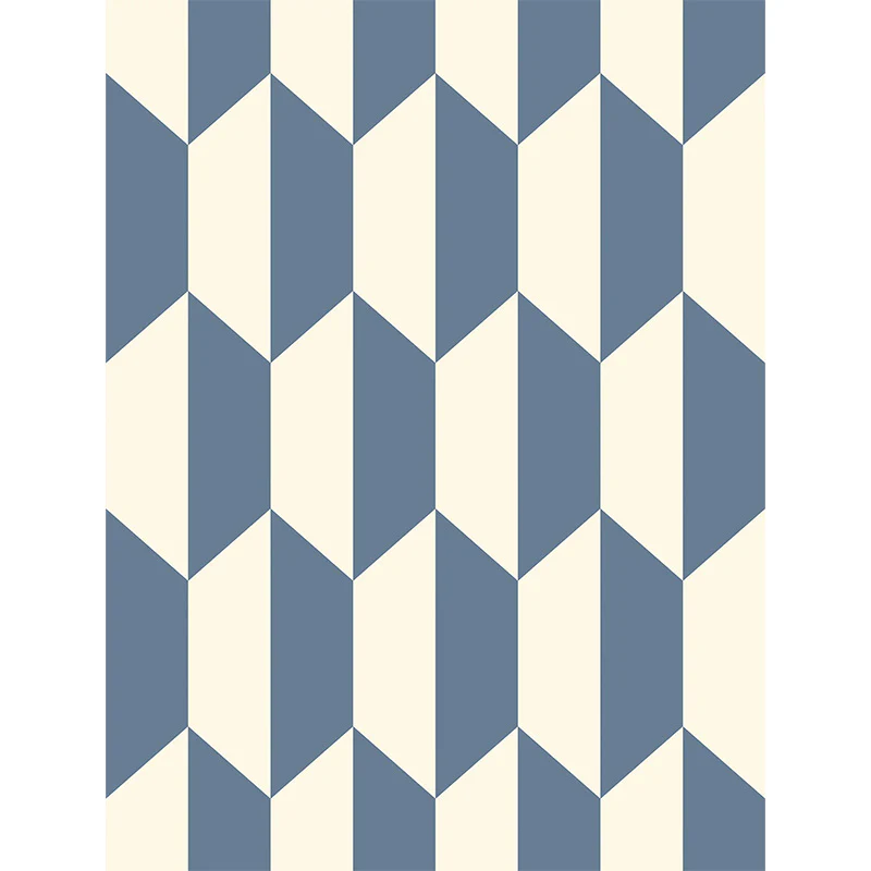Carta da Parati “TILE White & China Blue” | COLE & SON