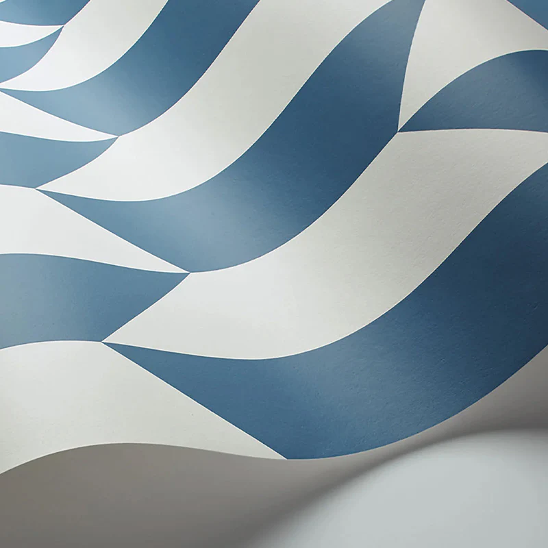 Carta da Parati “TILE White & China Blue” | COLE & SON - Image 2
