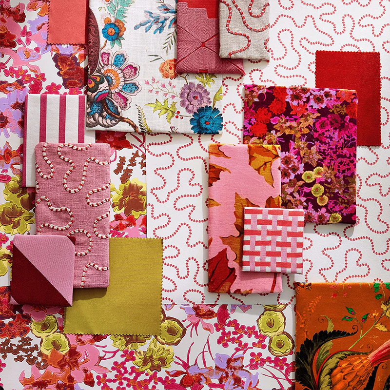 Carta da Parati “WIGGLE CARNELIAN/ROSE QUARTZ” | HARLEQUIN - Image 5