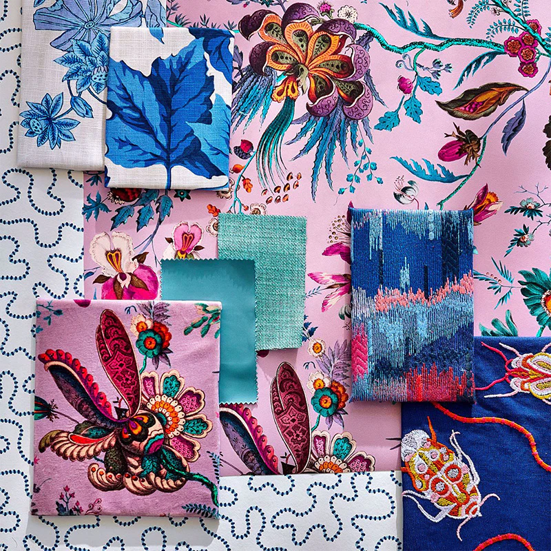 Carta da Parati “WIGGLE LAPIS/SKY” | HARLEQUIN - Image 2