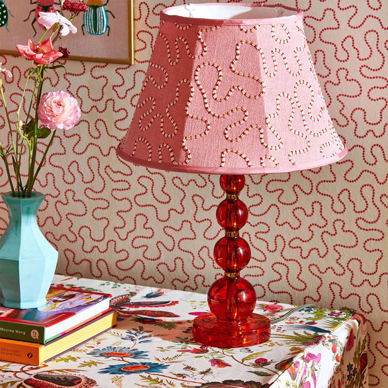 Carta da Parati “WIGGLE PERIDOT/ROSE QUARTZ” | HARLEQUIN - Image 2