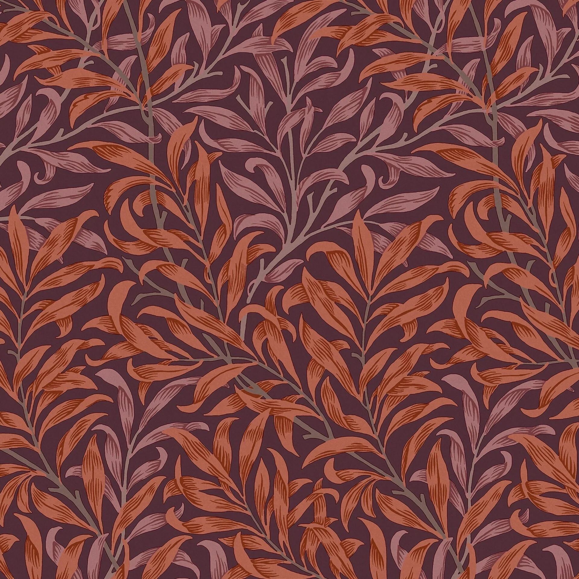 Carta da parati "Willow Bough Plum" - Morris at home