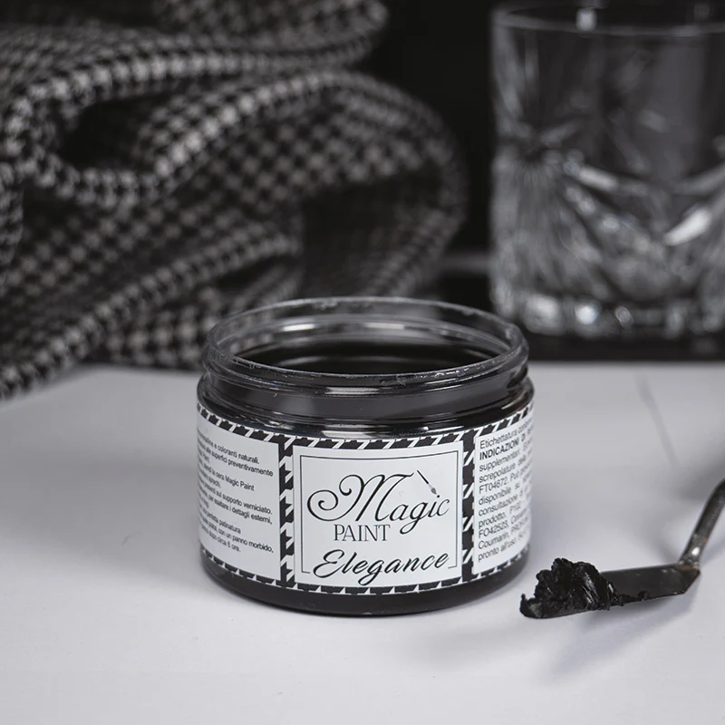 Cera nera solida "Elegance"