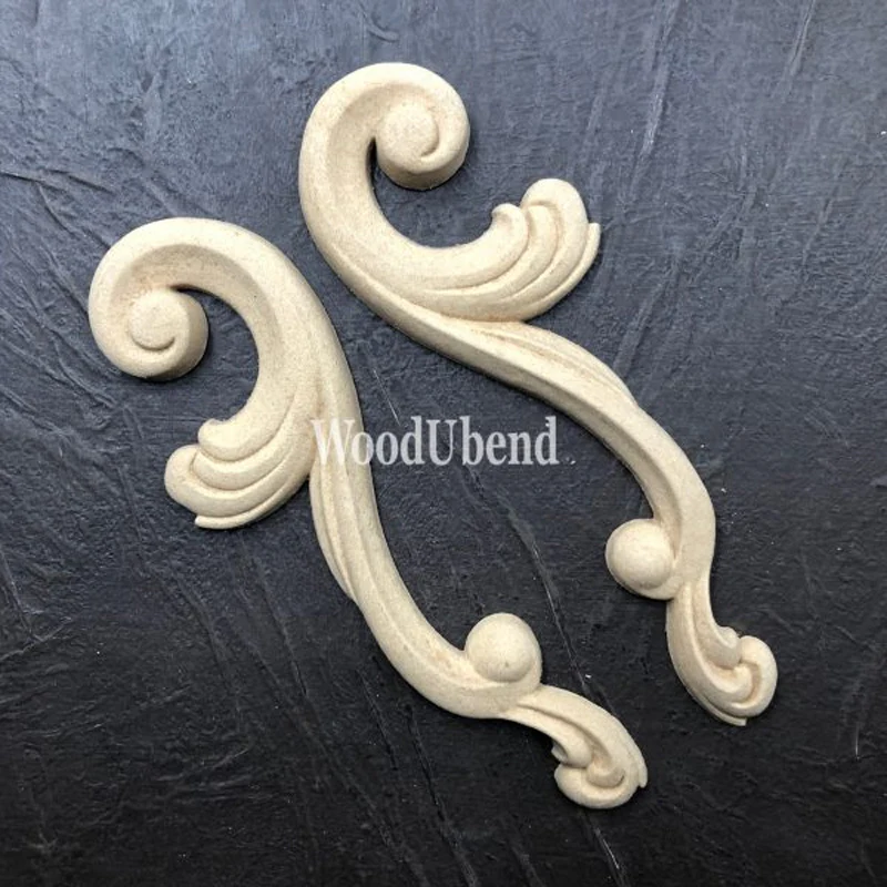 Coppia di Fregi Decorativi "Notre Dame", WoodUbend