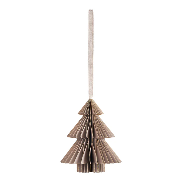 Decorazione di Natale in carta - Albero a punta - Mathilde M.