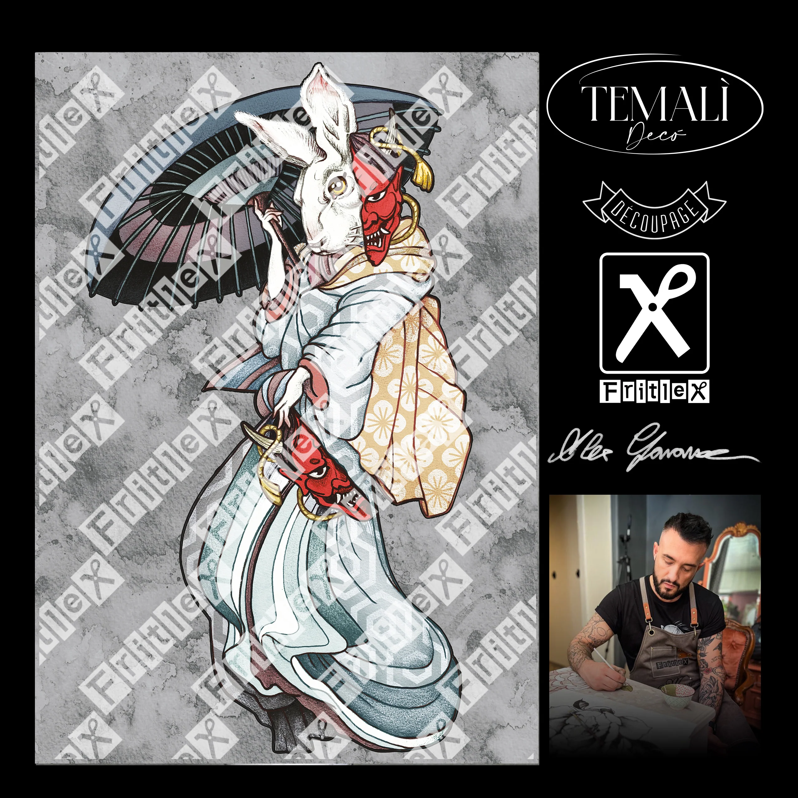Dècoupage Collezione Alex - Usagi