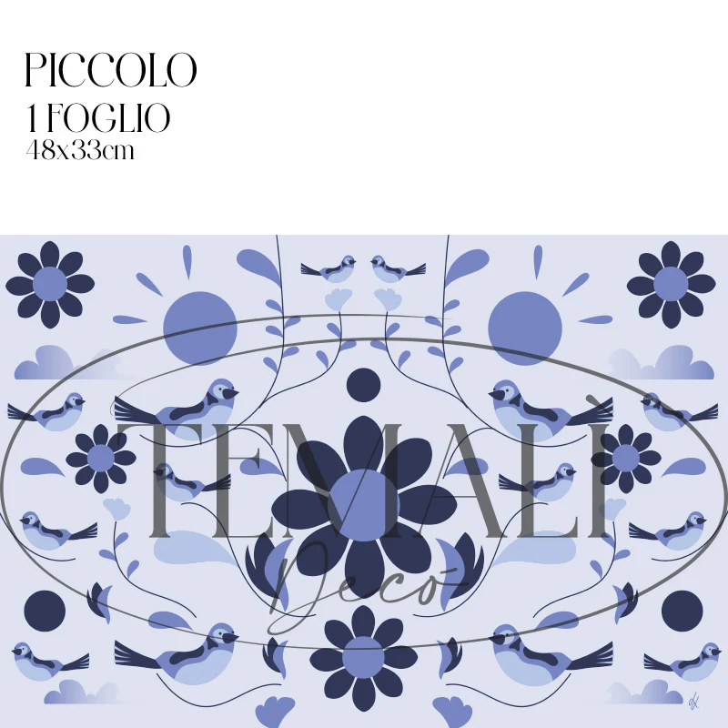 Dècoupage d'autore - Primavera Blu - Luigi Leuce - Image 4