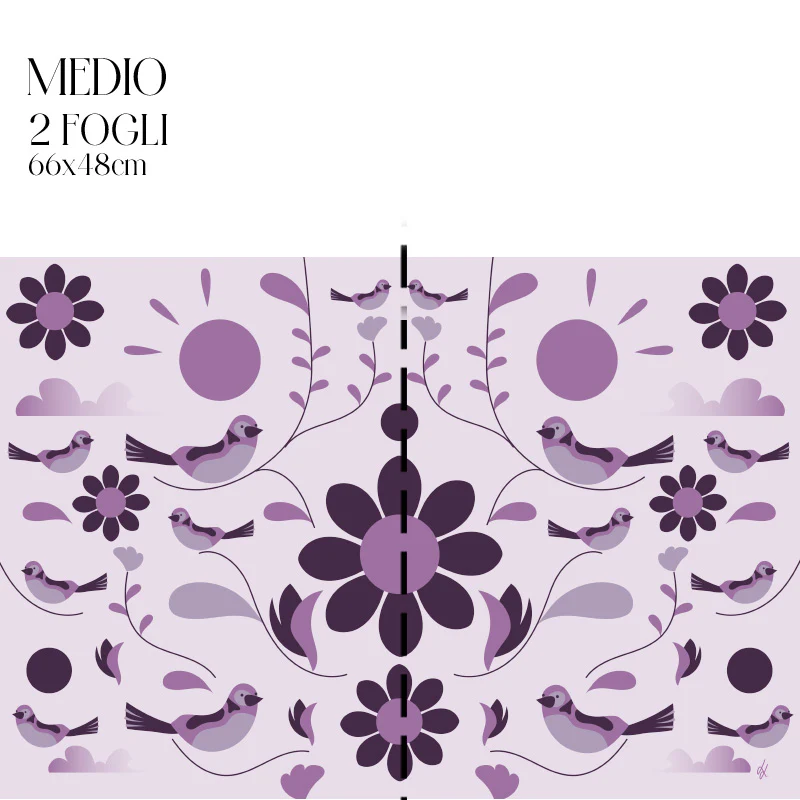 Dècoupage d'autore - Primavera Viola - Luigi Leuce - Image 4