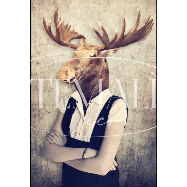 Dècoupage Fauna Pop - Alce Glam - Image 5
