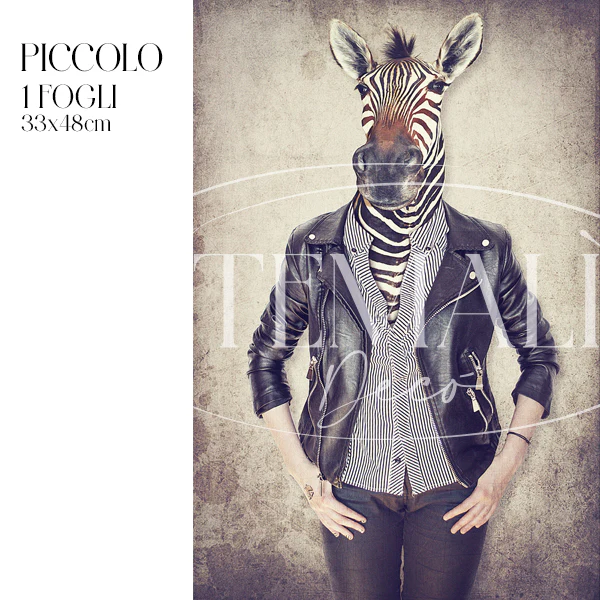 Dècoupage Fauna Pop - Zebra Rock - Image 7