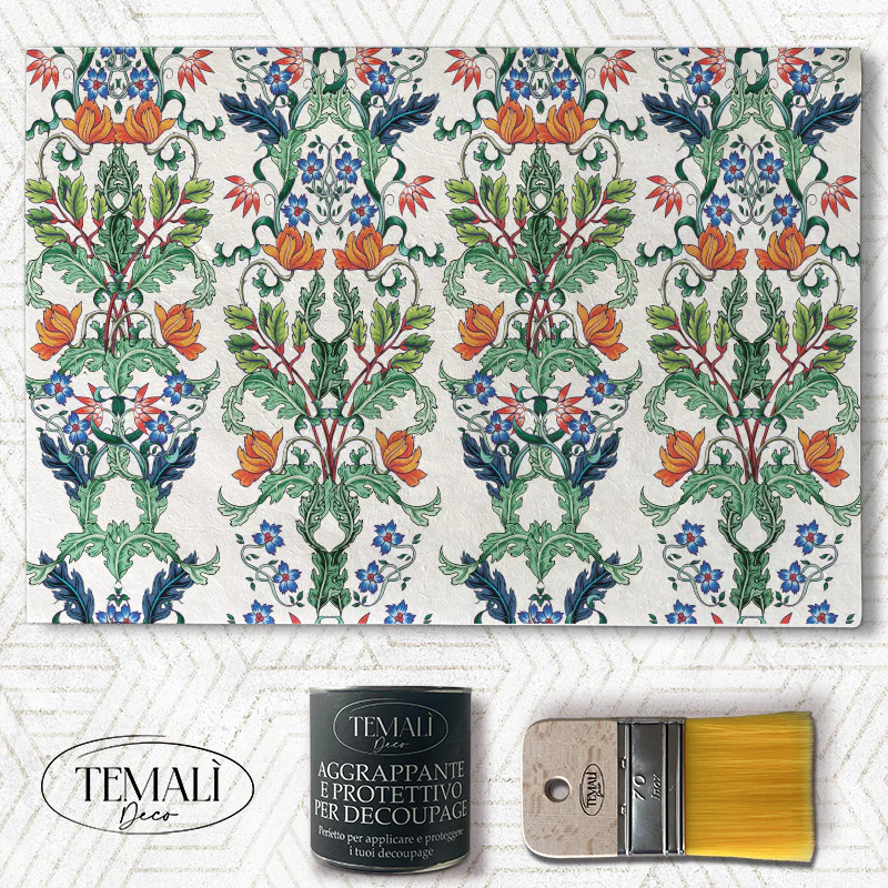 Dècoupage Liberty - Jardin Tissé