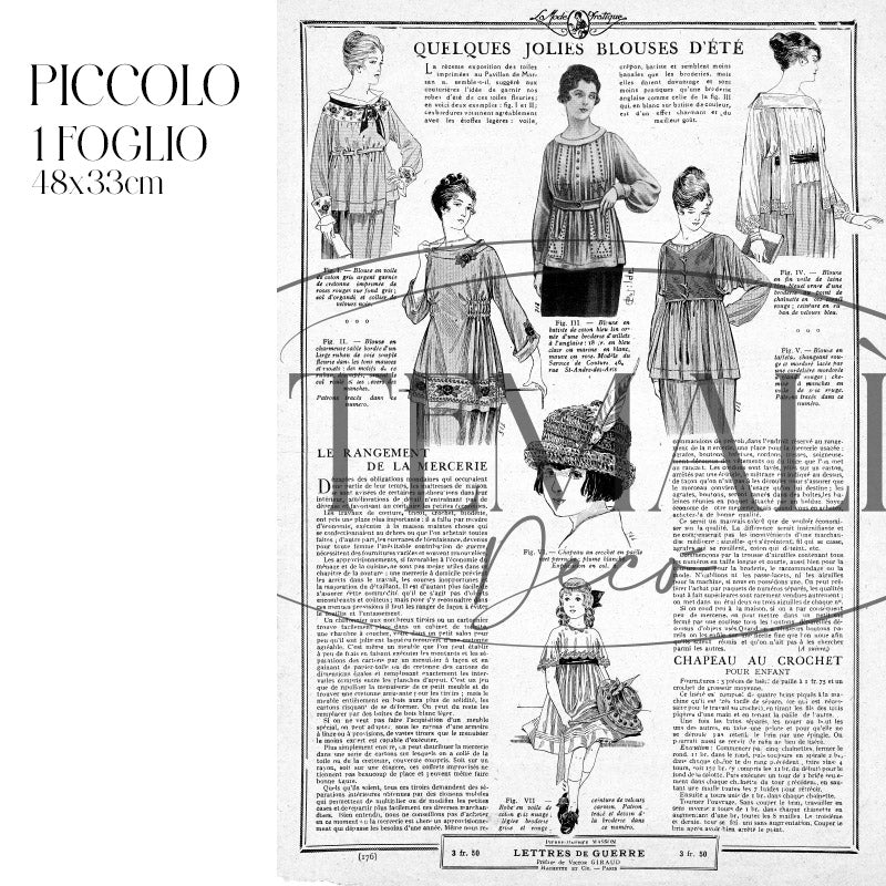 Decoupagé Moda - Jolies Blouses - Image 3