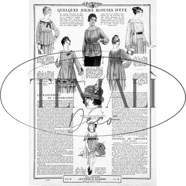 Decoupagé Moda - Jolies Blouses - Image 5