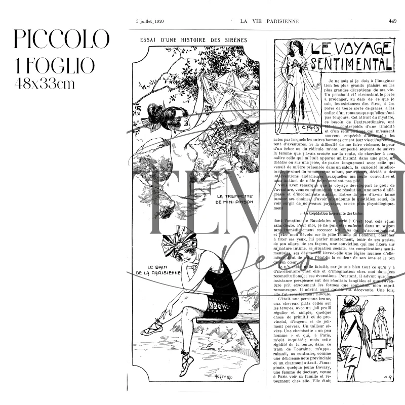 Découpage Moda - Le Voyage Sentimental - Image 3