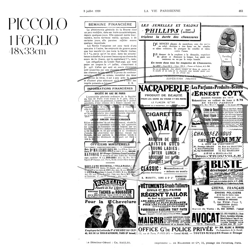 Decoupagé Moda - Nacraperle - Image 3