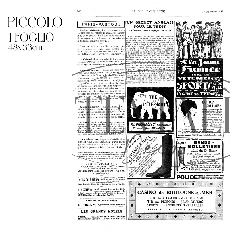 Decoupagé Moda - Paris Partout - Image 3