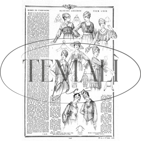 Dècoupage Moda - Robes de Camagne - Image 5