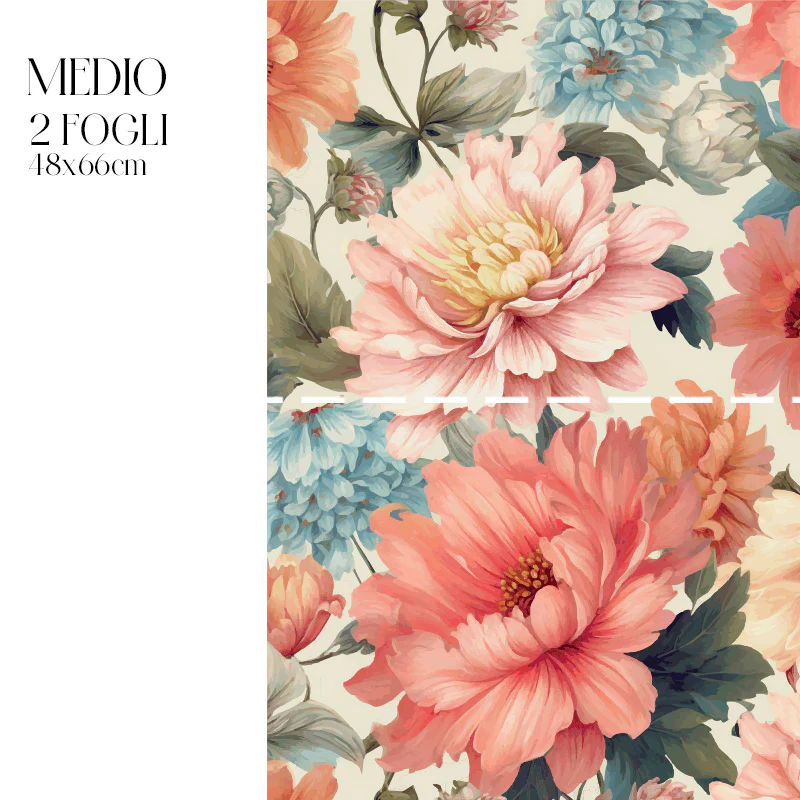 Dècoupage Modern Flora - Bouquet Peonie - Image 3