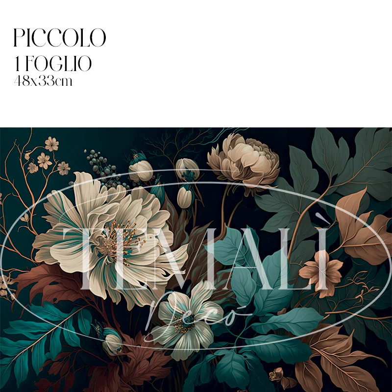 Découpage Modern Flora - Elegant Blumen - Image 3