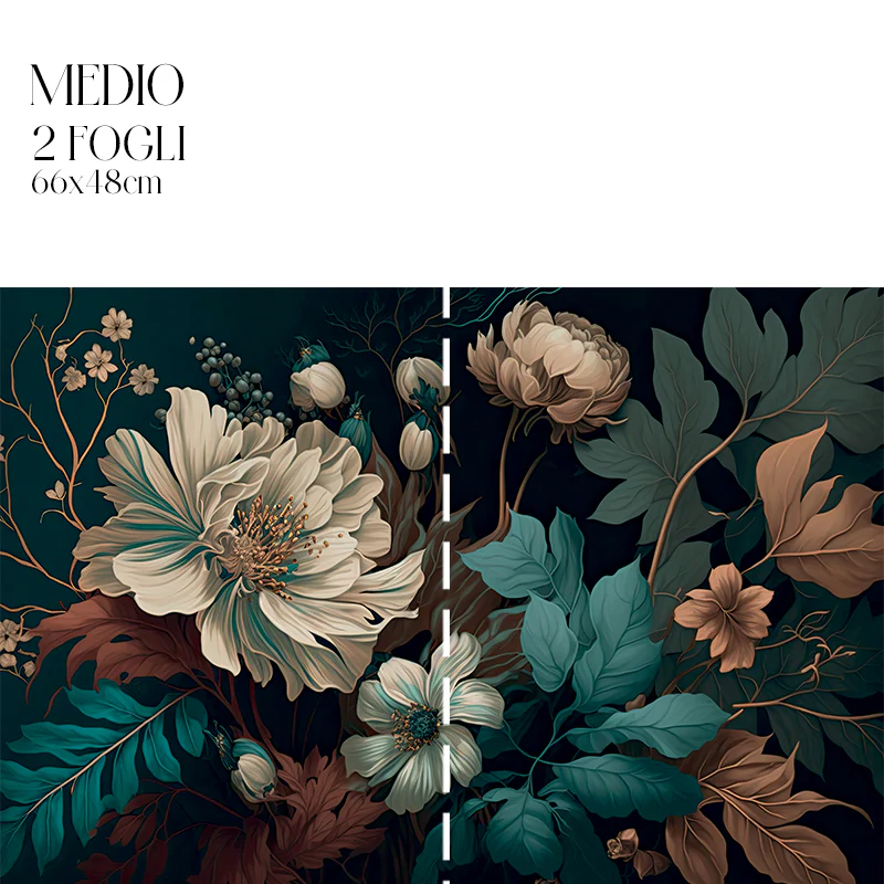 Découpage Modern Flora - Elegant Blumen - Image 4