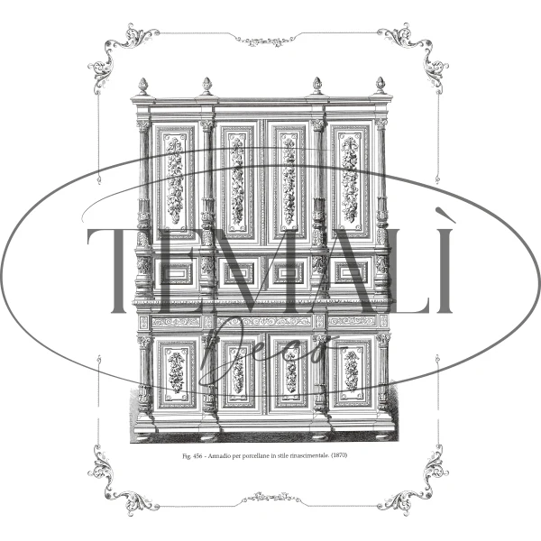 Découpage Serigrafia - Armadio per Porcellane - Image 5