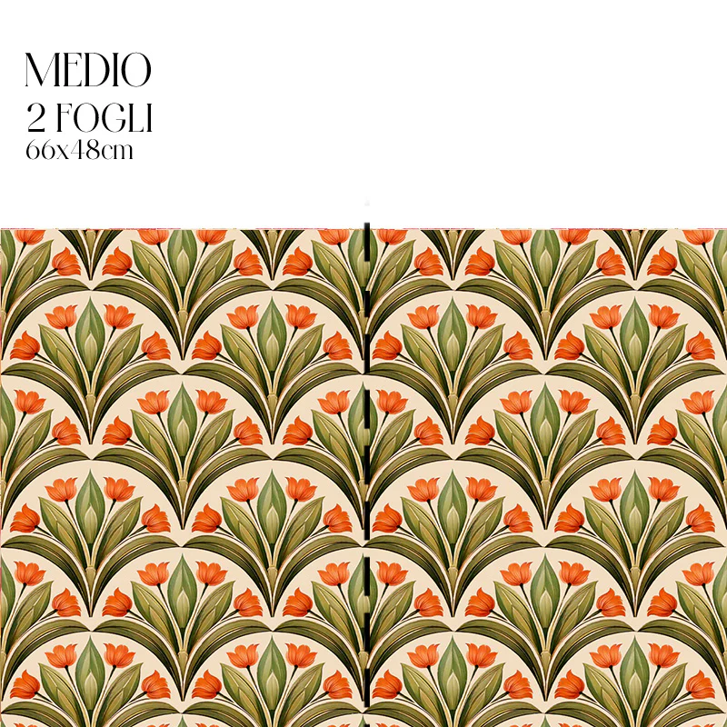 Découpage Tappezzeria – Raggio di tulipani - Image 4