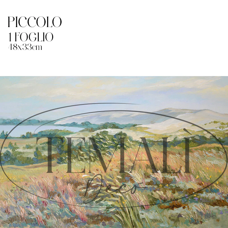 Dècoupage Vintage Quadro - Vento Di Campagna - Image 4