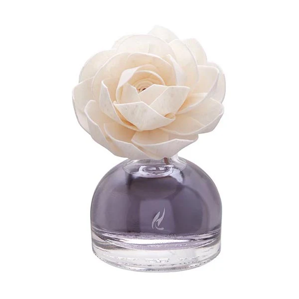 Diffusore di Fragranza Rosa "Orchidea Nera" con Fiore, Hypno Casa, 100 ml