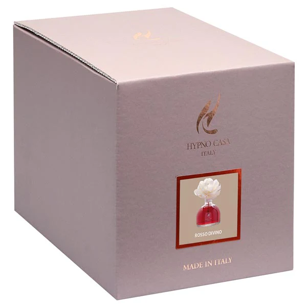 Diffusore di Fragranza Rosa "Rosso Divino" con Fiore, Hypno Casa, 100 ml - Image 2