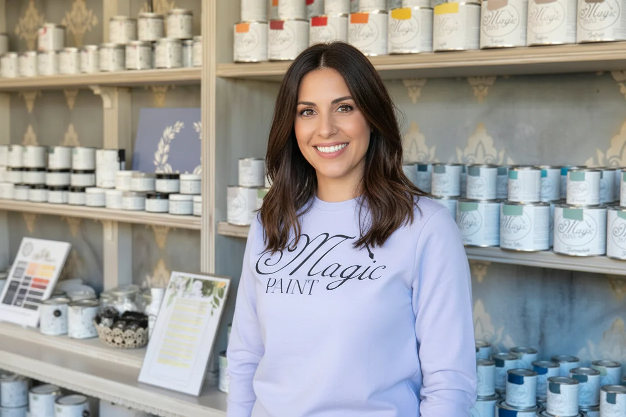 Felpa Magic Paint Lilla