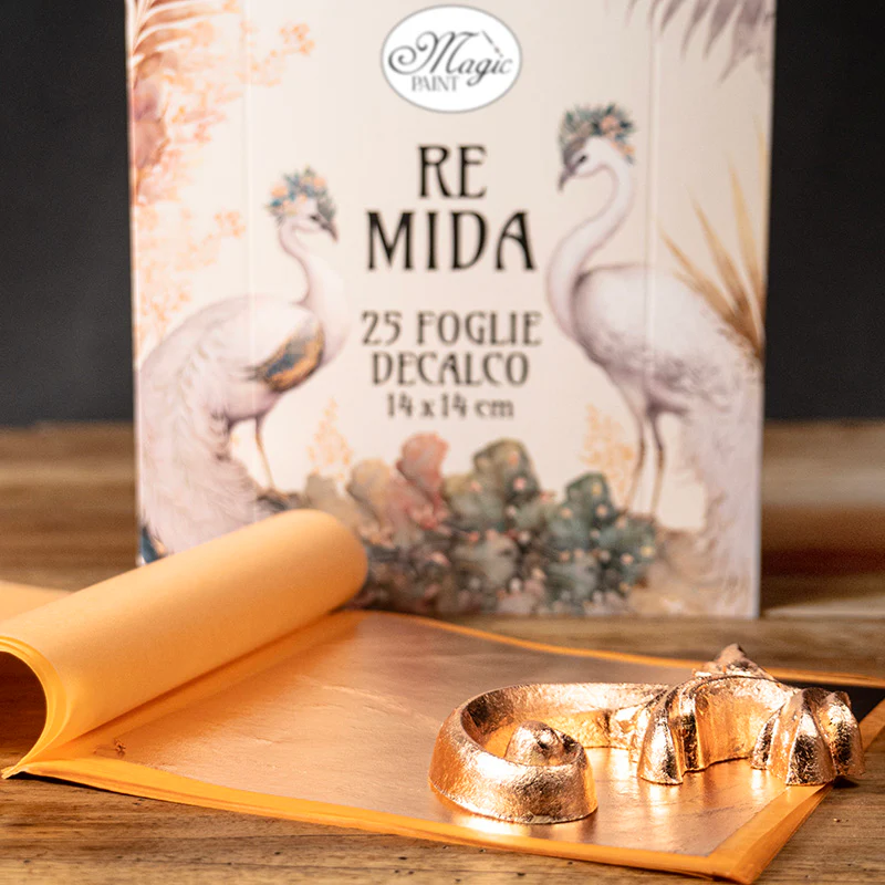Foglia Bronzo "Re Mida" Magic Paint