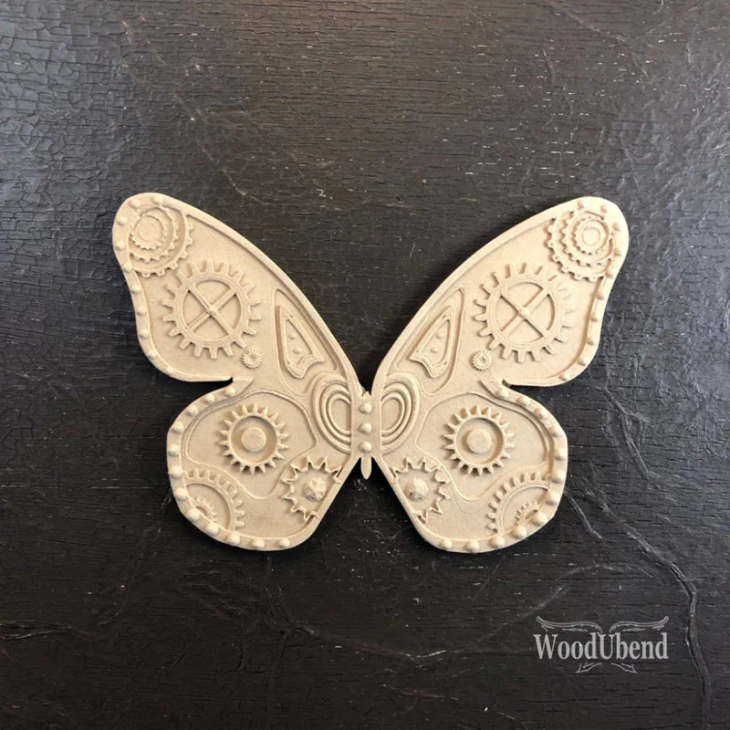 Fregio Decorativo “Farfalla”, WoodUbend