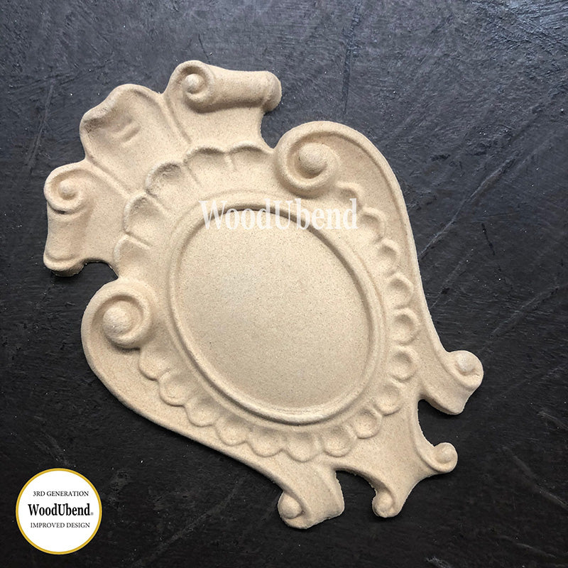 Fregio Decorativo "Scudo", WoodUbend