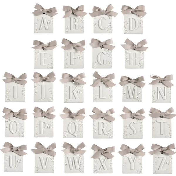 Lettere in gesso profumate – Fleur de Coton – Mathilde M.