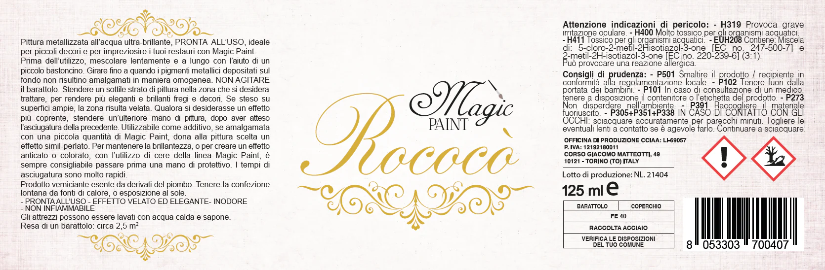 Magic Paint colore "Rococo'" - Image 7