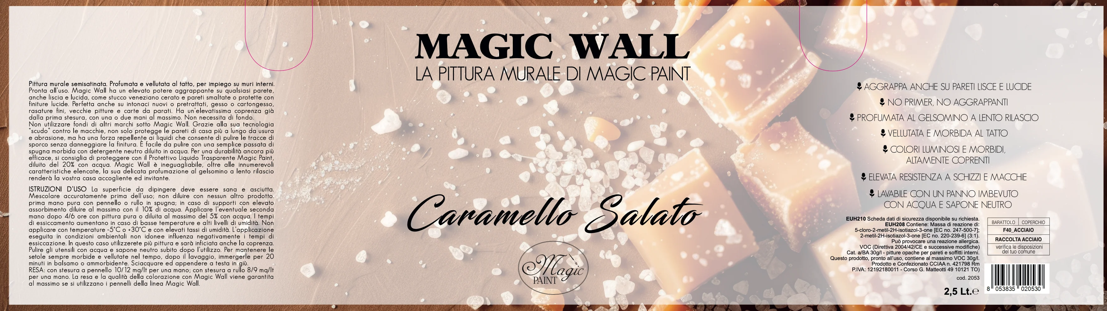 Magic Wall colore “CARAMELLO SALATO” - Image 2