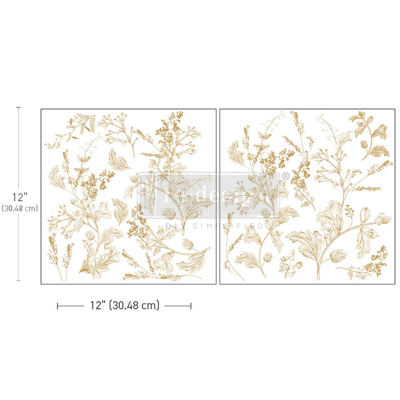 Redesign Decor Transfers "DAINTY BLOOMS" 31x31 cm
