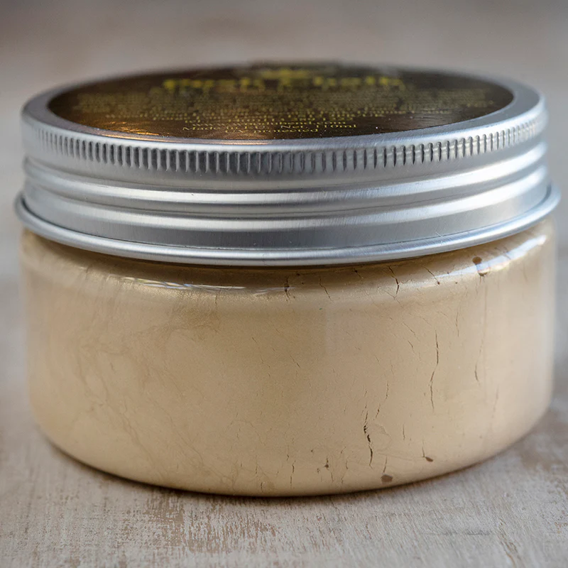 Pasta metallizzata Posh Chalk "Light Gold" 110ml WoodUbend - Image 2