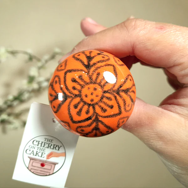 Pomello in ceramica “Boccio Arancio" - Image 3