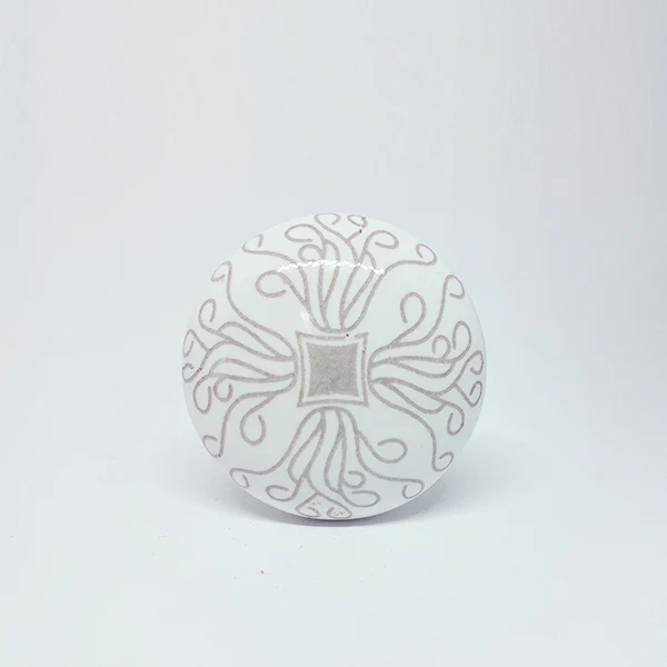 Pomello in ceramica “Diamante Occhiello"