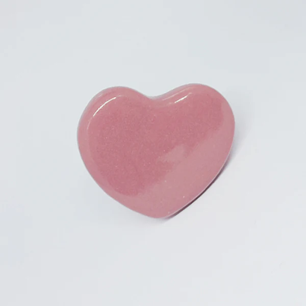Pomello in ceramica “Cuore Rosa"
