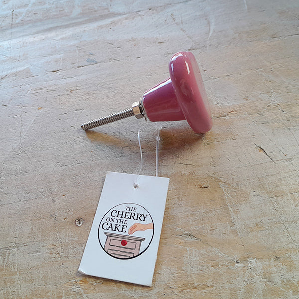 Pomello in ceramica “Cuore Rosa" - Image 2