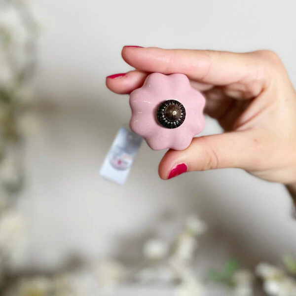 Pomello in ceramica “Liberty Antique Pink” - Image 2
