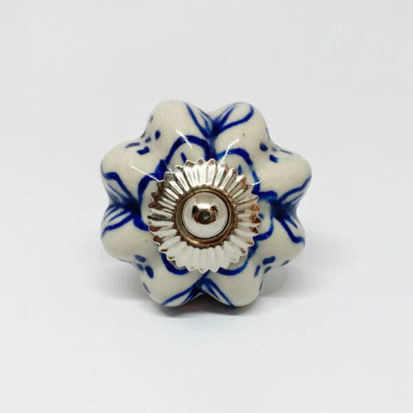Pomello in ceramica “Liberty Blue Line"