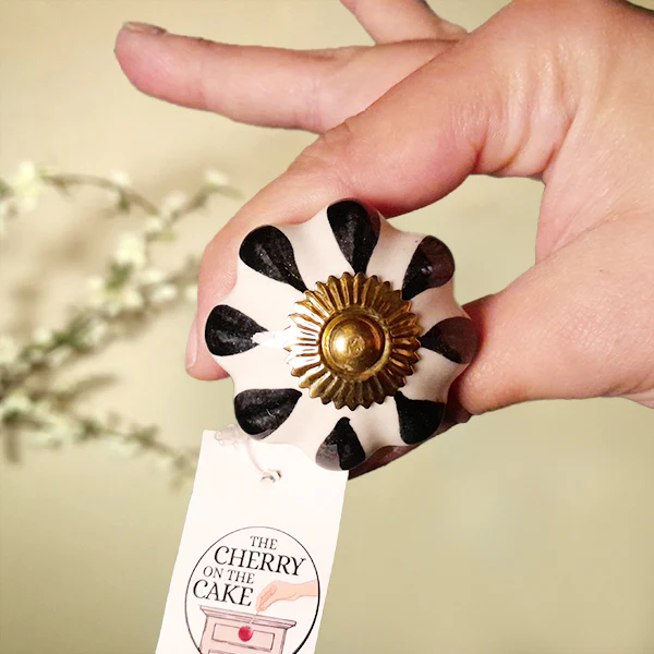 Pomello in ceramica “Liberty Gocce” - Image 3