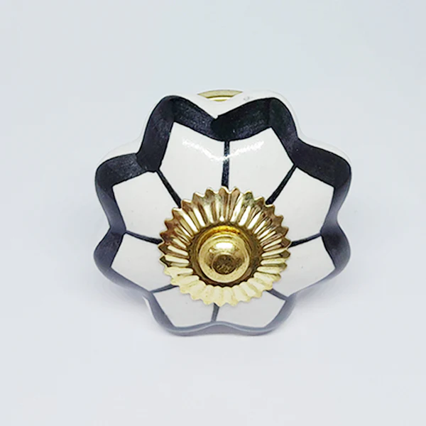 Pomello in ceramica “Liberty Linee”