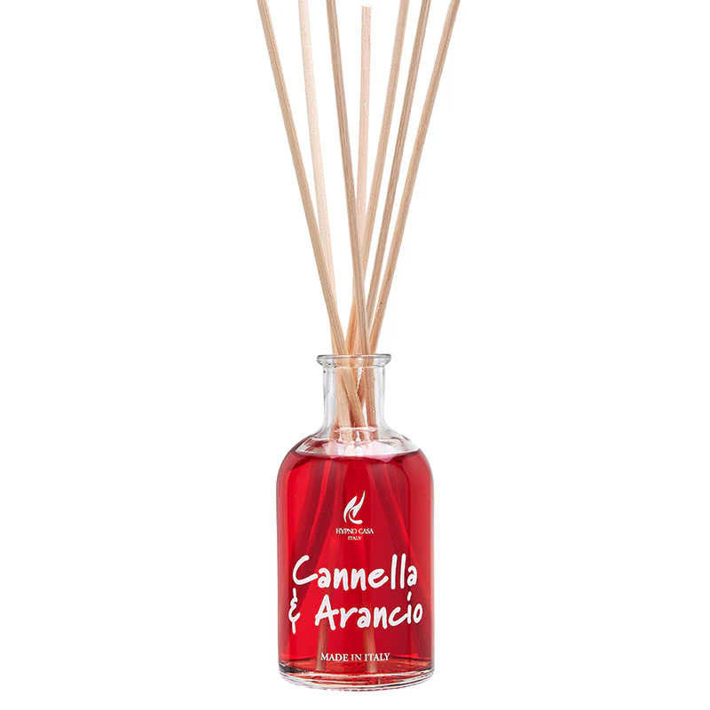 Profumatore "Cannella & Arancio" Diffusore a bastoncino, Hypno Casa, 250 ml